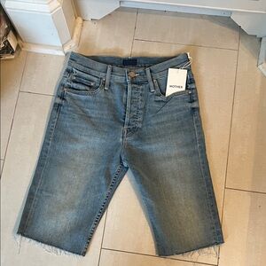 Mother denim the tomcat Bermuda shorts